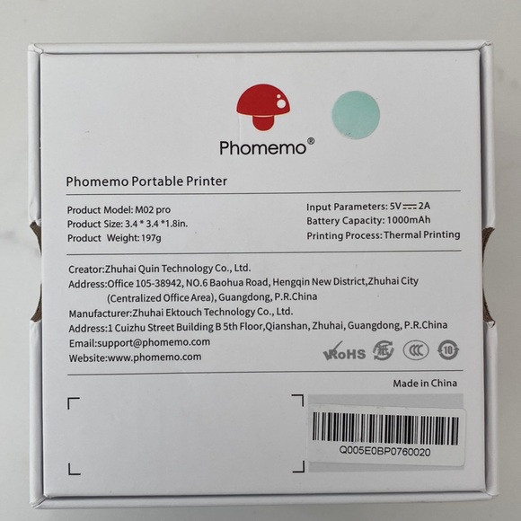 Phonemic Mini Printer Mo2 pro - Picture 5 of 8